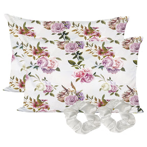 Satin Pillowcase - Light Rose