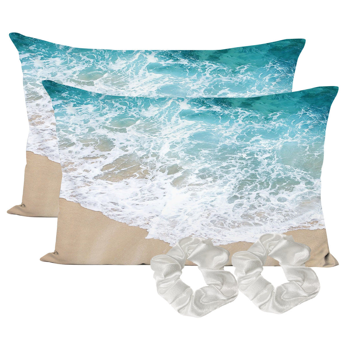 Satin Pillowcase - Ocean