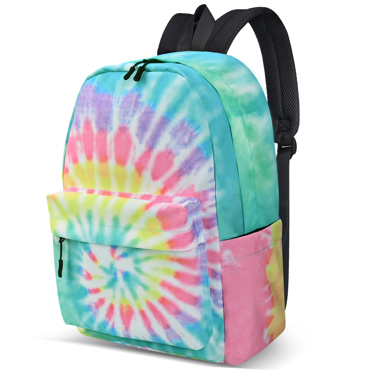 Cotton 15.8 Inch Backpack(Rainbow)