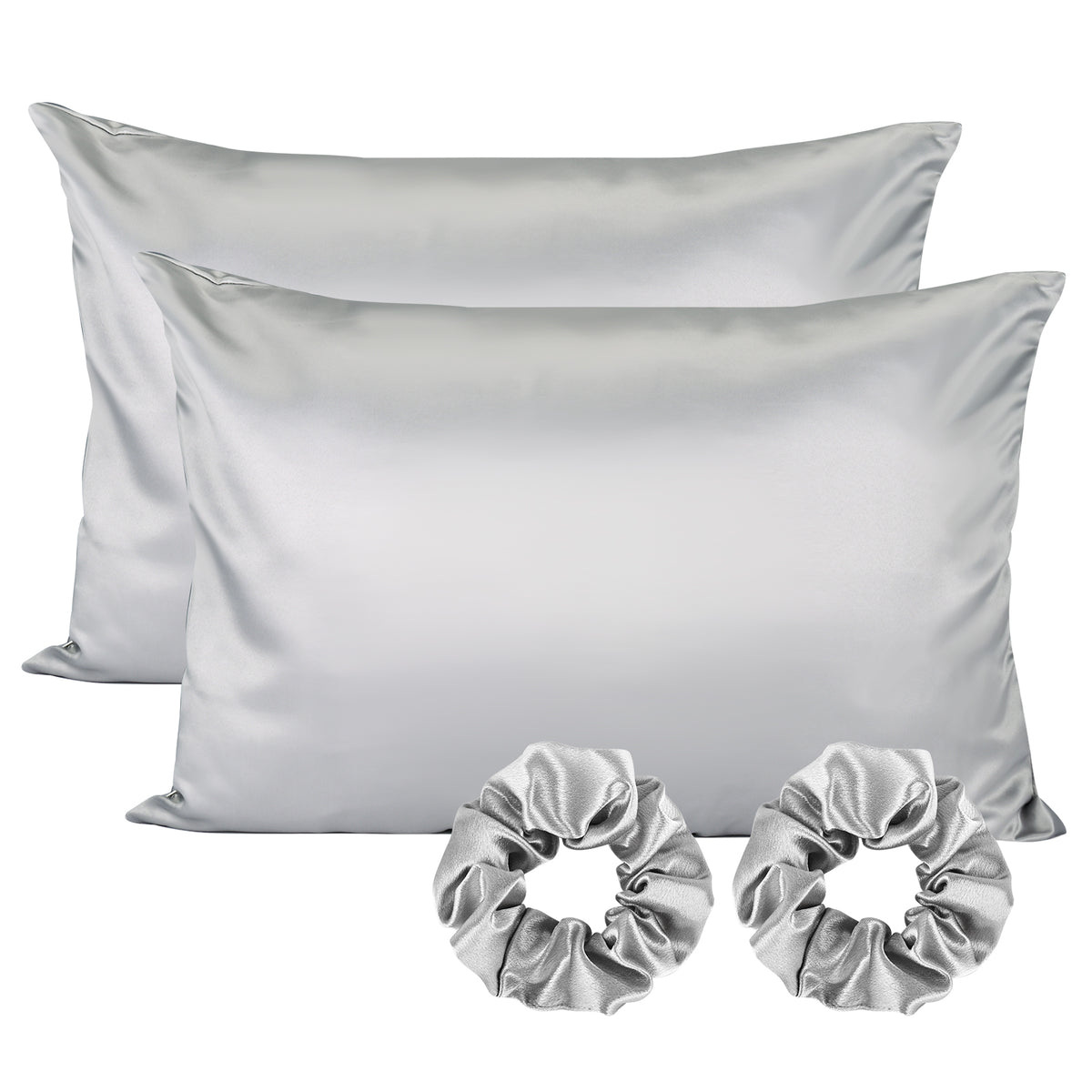 Satin Pillowcase - Gray