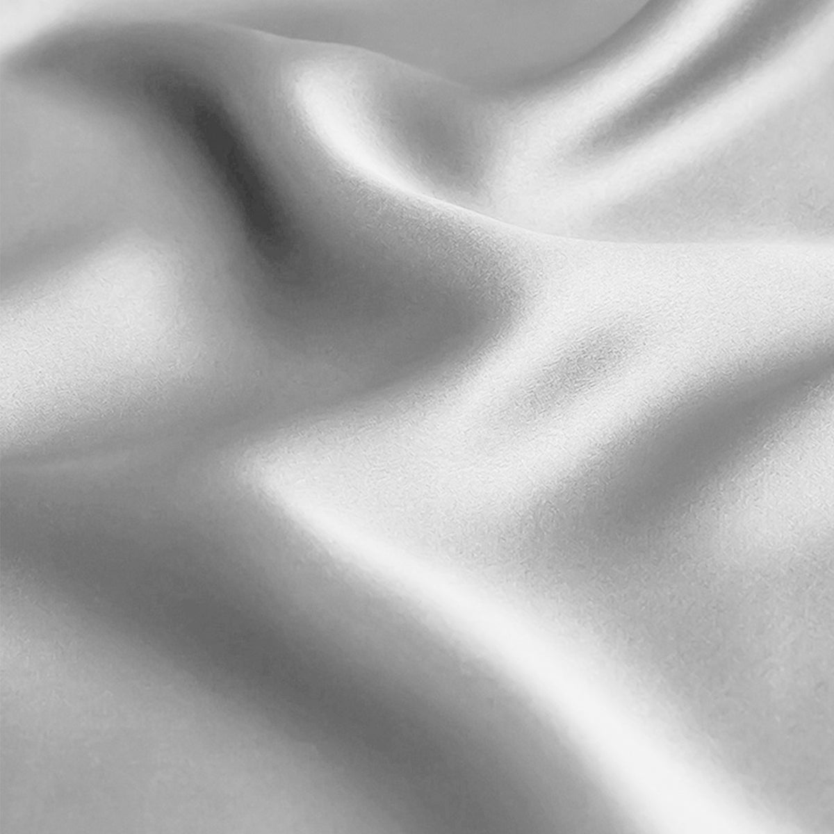 Satin Pillowcase - Gray