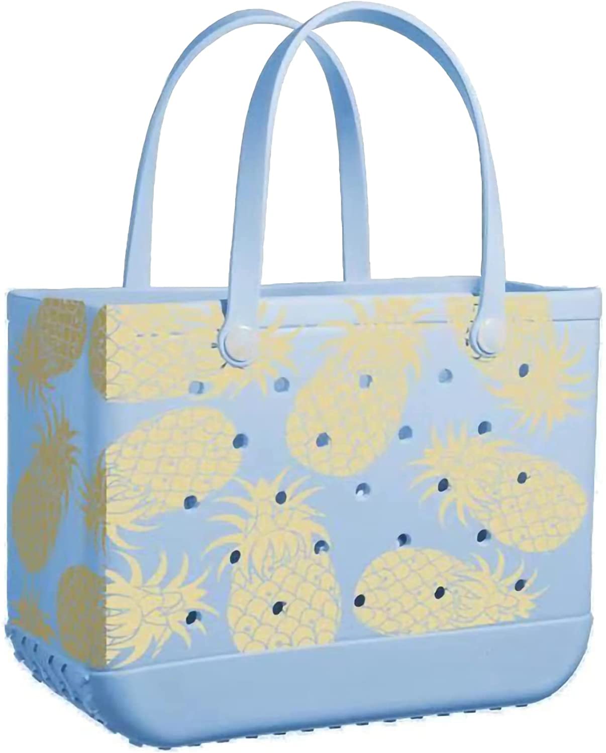 Tote bag with outlet holes